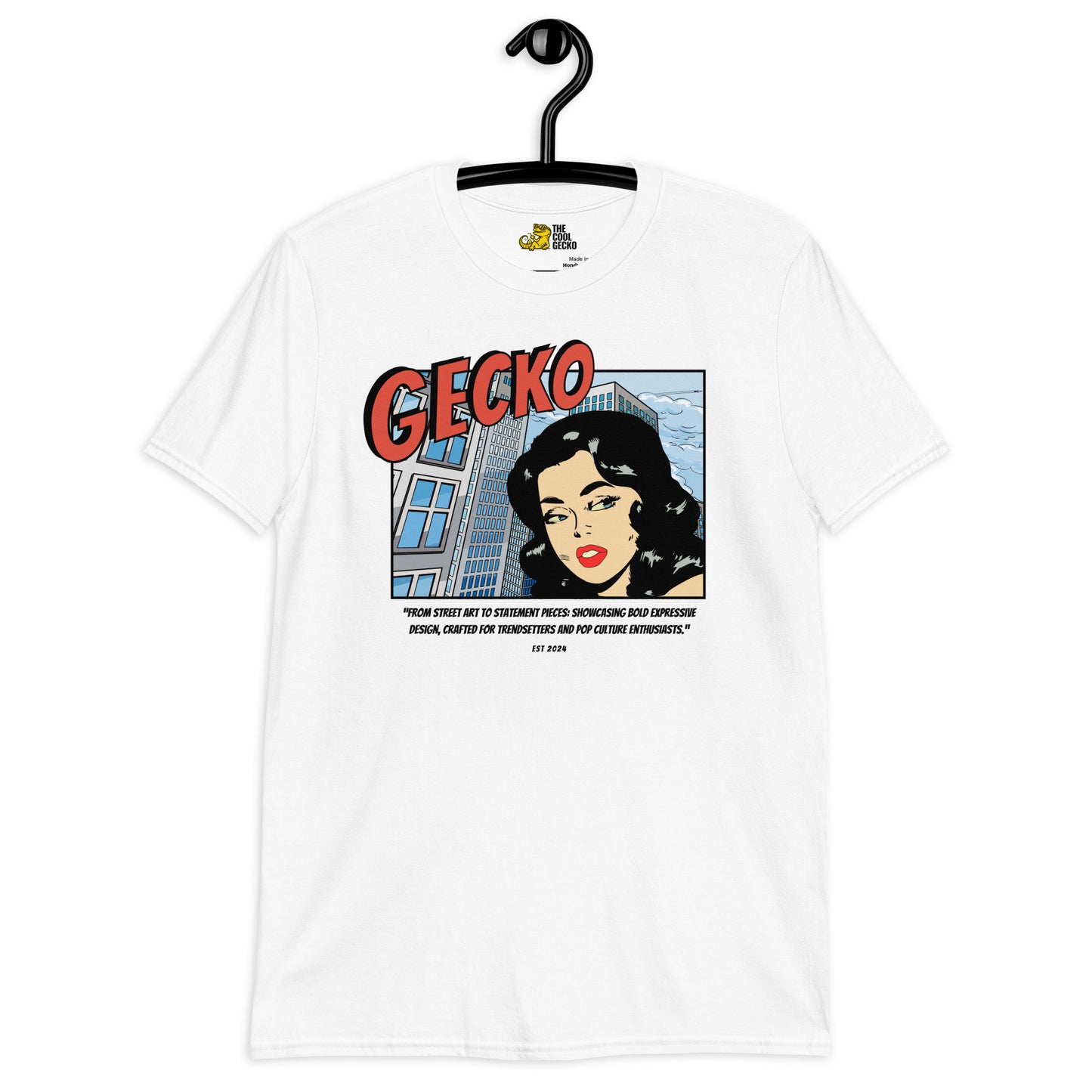 Gecko Vintage Comic Tee