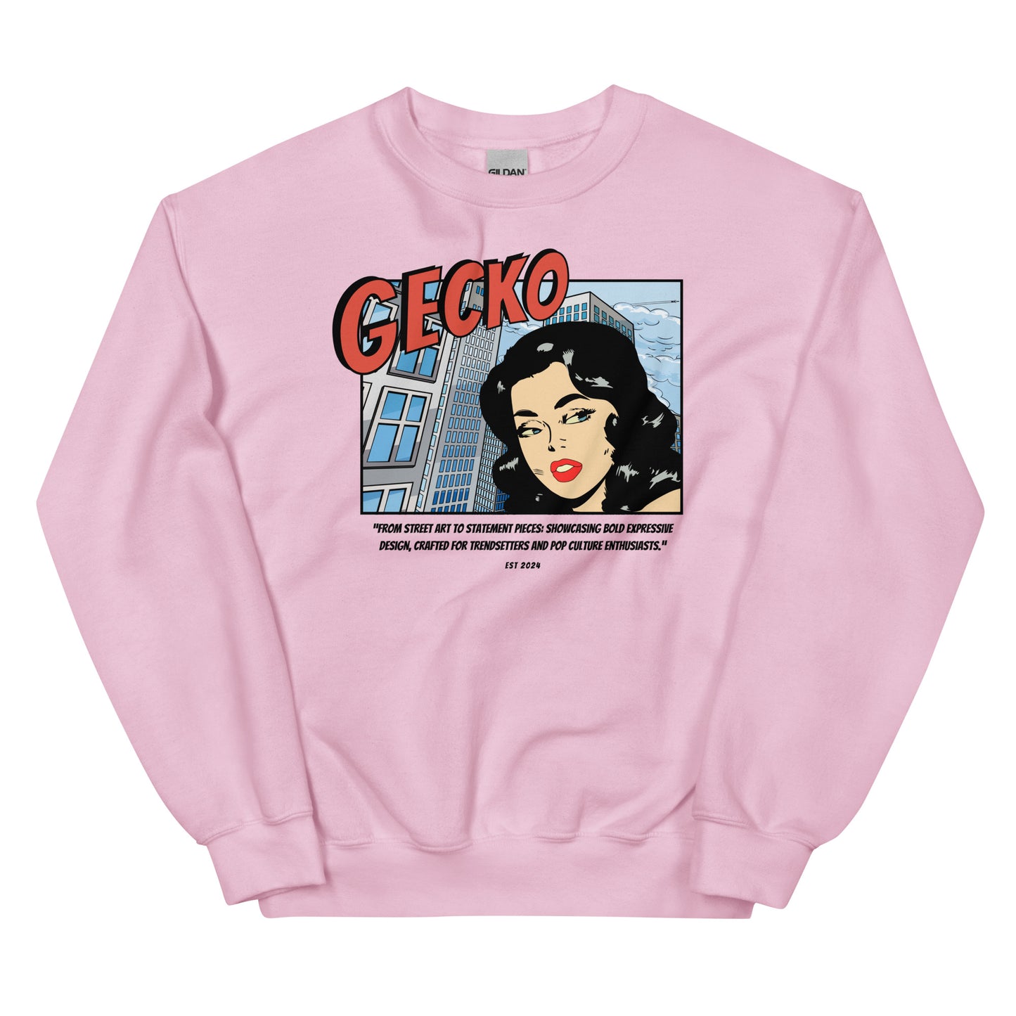 Gecko Vintage Comic Sweatshirt