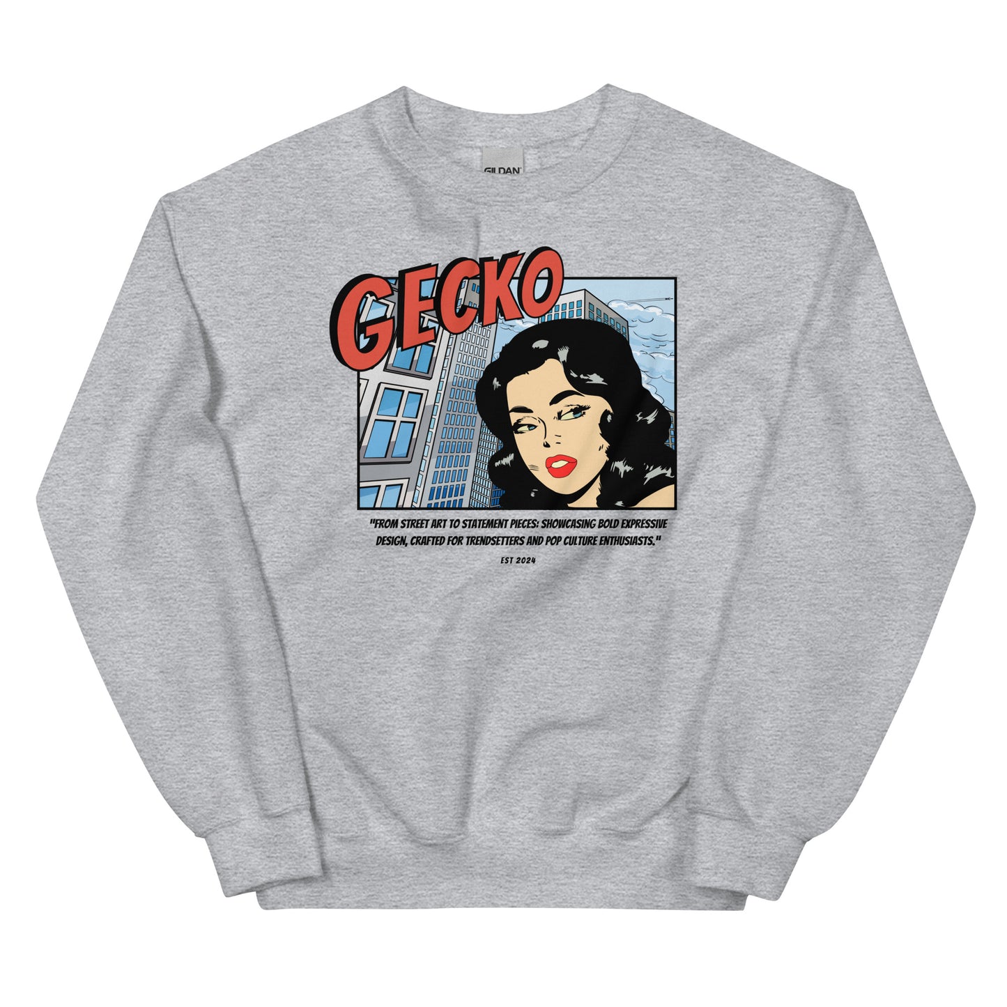 Gecko Vintage Comic Sweatshirt